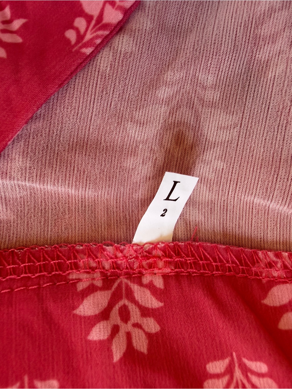 Women’s Pink Boho Print - Picture 3 of 3